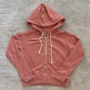 Aerie Dusty Rose Zip-Up Hoodie
